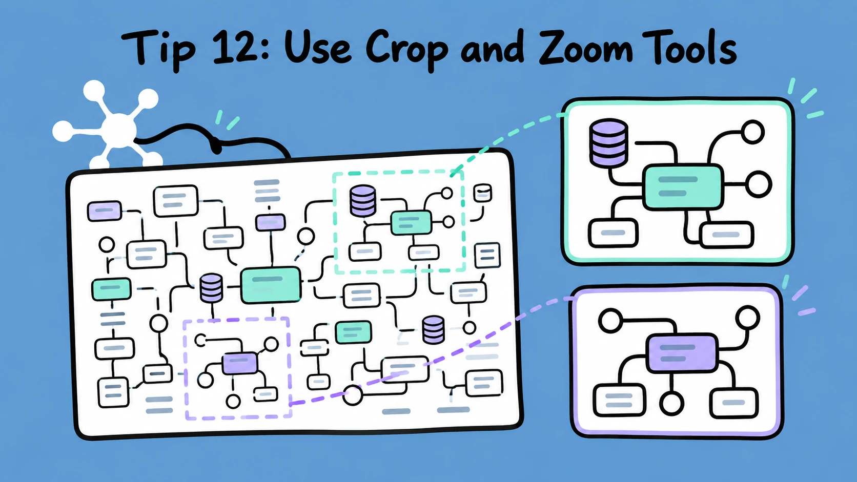 Tip 12: Use Crop and Zoom Tools