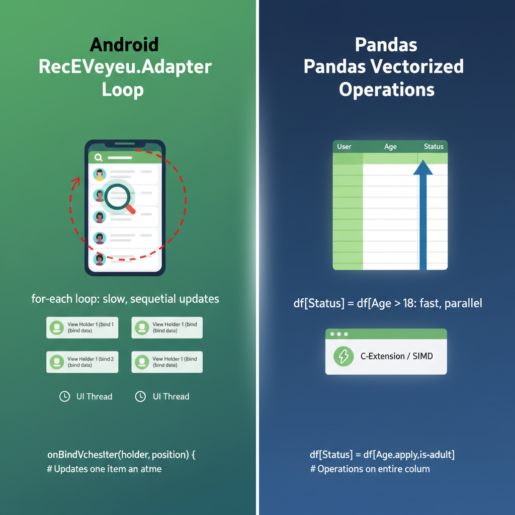Pandas vs Android Mental Model